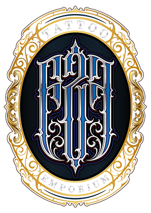 This is the logo for Flesh to Fantasy in Bellefontaine, Ohio